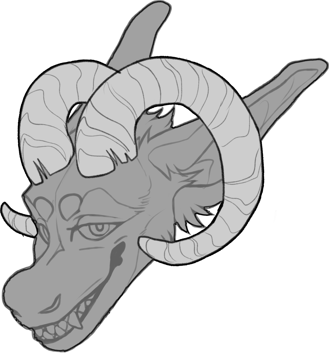 Ram — Horn Shape