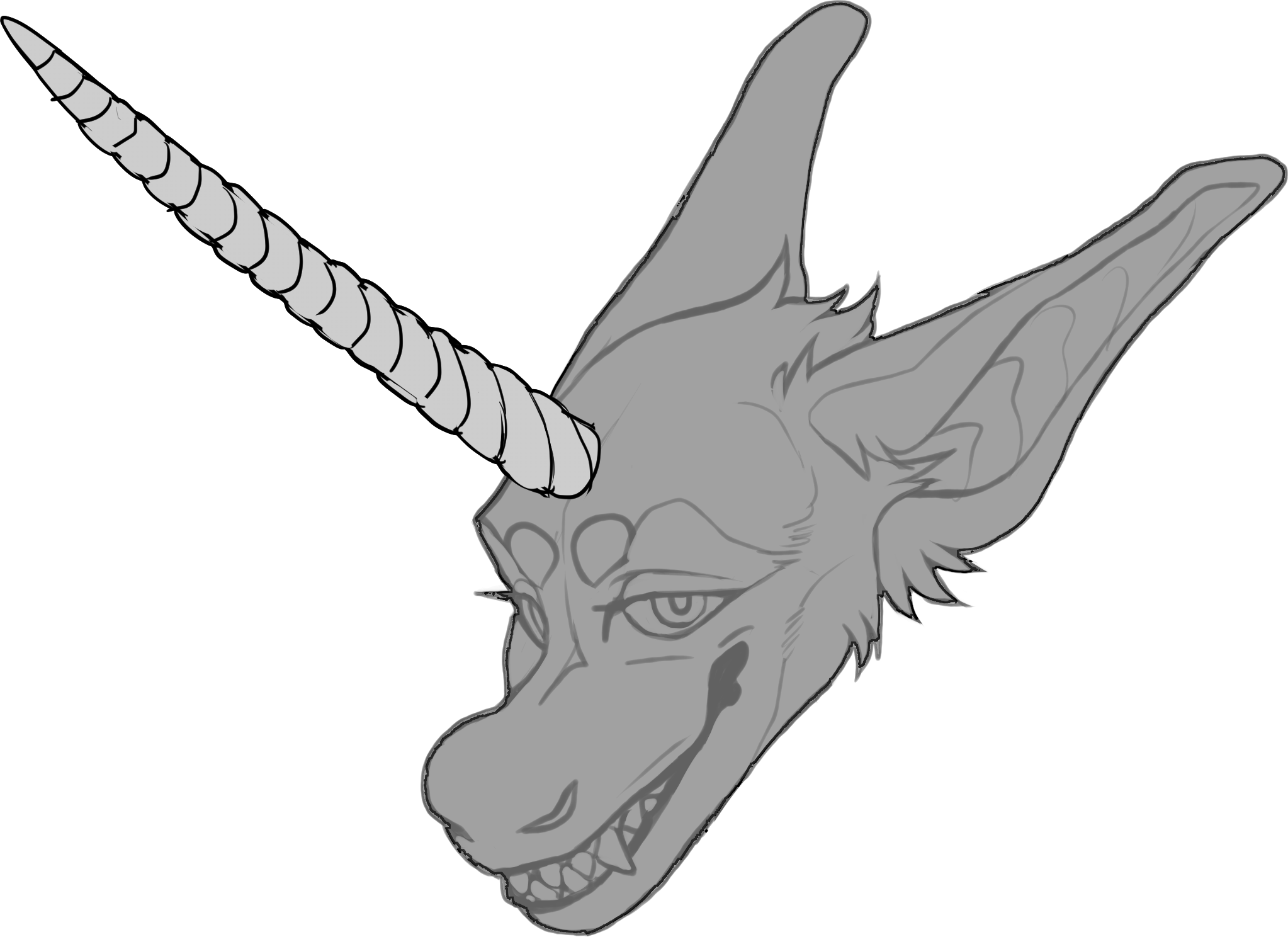 Unicorn — Horn Shape